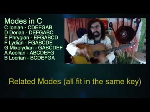 Intro to Modes Part 2/3 - Music Theory From the Ground Up Lesson 12