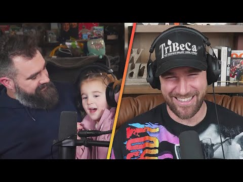 Jason Kelce's Daughter Ellie CRASHES New Heights and Sends Love to Uncle Travis!