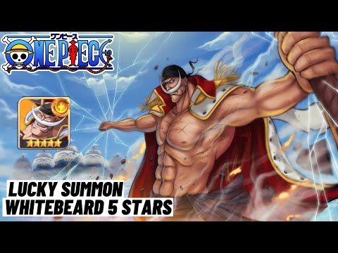 I Got Edward Newgate Whitebeard on a Random Summon! OP: Captain and the Warlords