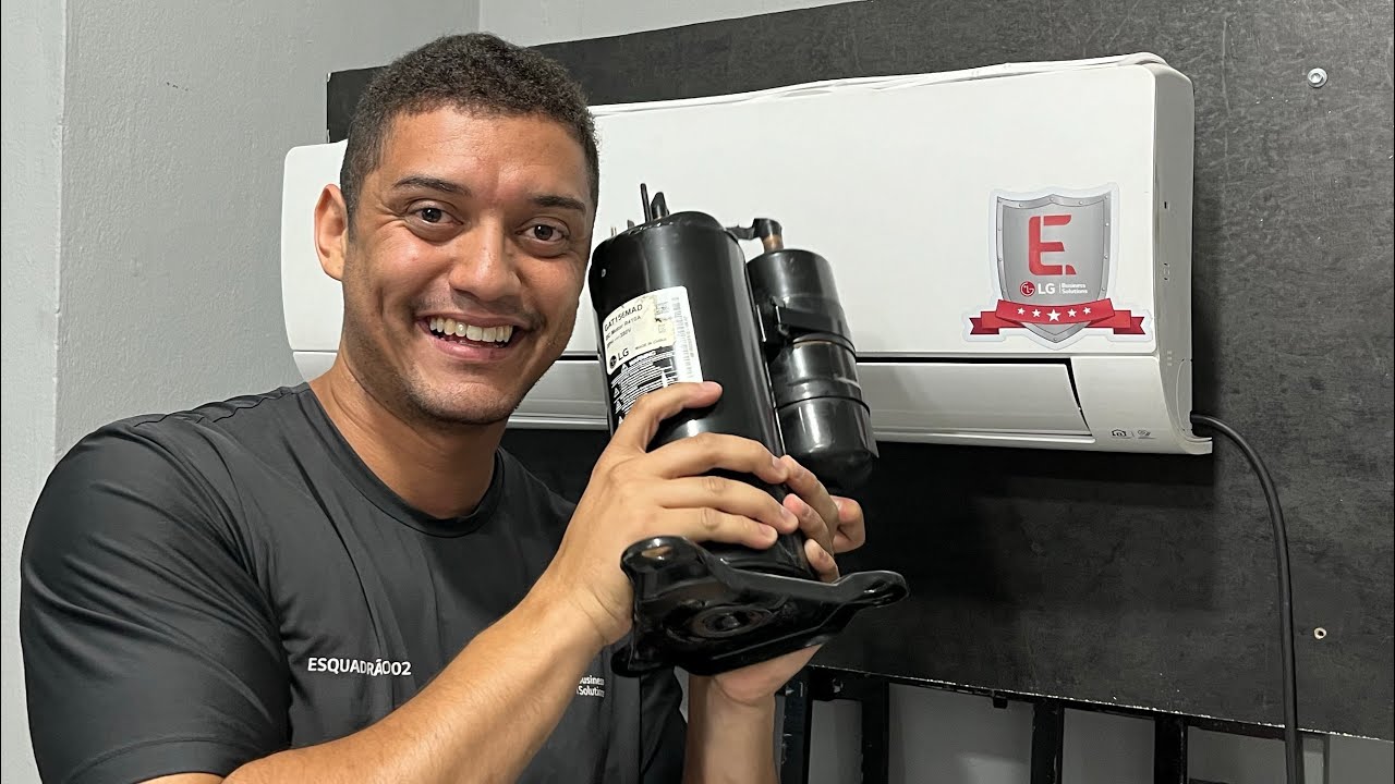 Vídeo Aula - Como Testar Compressor Ar Condicionado Inverter Corretamente - Passo a Passo.