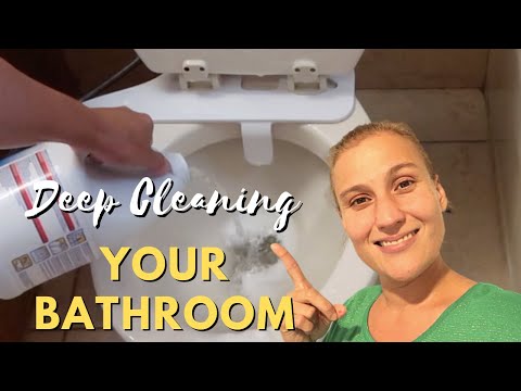 PRO BATHROOM CLEANING PRODUCT TO DEEP CLEAN YOUR BATHROOM // How to Clean