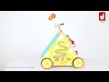 Miniature vidéo Chariot multi-activités en bois : Chat