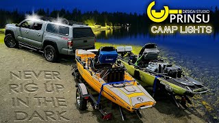 NEW Prinsu Camp Lights for Those Nighttime Fishing Trips | Kayak Fishing 2023