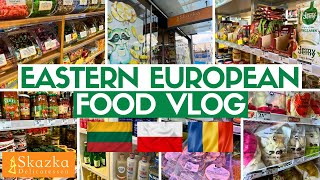 Eastern European Food Vlog | New Zealand Supermarket Tour - Polish Russian and Romanian Food