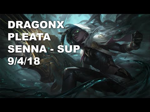 DragonX Pleata Sup Senna vs Sett - KR Challenger Patch 10.8