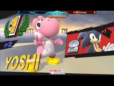Smash 4 Wars 53 - Orion (Sonic) vs VoMdotmpeg (ZSS, Yoshi) Winner's Bracket