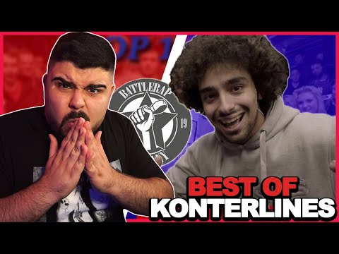 BEST OF BATTLERAP KONTER 🤯🔥 (Dltlly, BRB) Reaction
