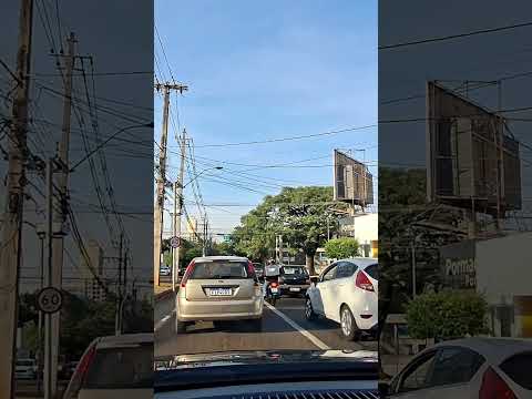 Driving in Presidente Prudente São Paulo #brazil #cidade #travel #cidadesdobrasil #city #worldcities