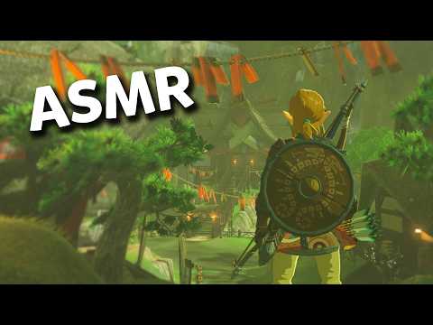 The Most Relaxing Journey - BotW ASMR 🌿 Whispering + Relaxing Controller Sounds