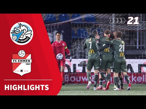 Samenvatting FC Den Bosch - FC Emmen (08-01-2022)