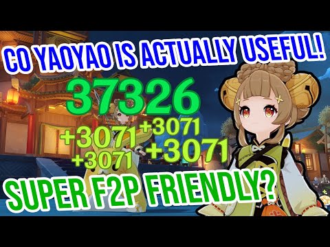 C0 Yaoyao is ACTUALLY USEFUL! 4★ Weapon Showcase! Genshin Impact