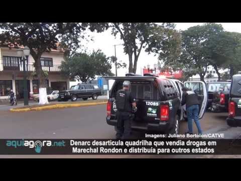 AquiAgora.net - Denarc desarticula quadrilha que vendia drogas em Marechal Rondon e distribuía para