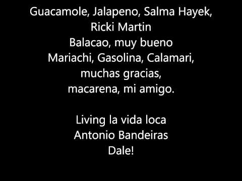 Anders Nilsen - Salsa Tequila [lyrics]