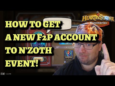 NEW F2P ACCOUNT to N'Zoth Event, Part 1: Getting Started with Mercenaries and N'Zoth (Hearthstone)