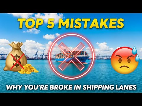 Top 5 Mistakes Beginners Make in Shipping Lanes! - Tips and tricks