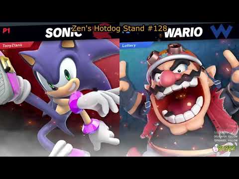 Taki (Wario) vs TonyZtank (Sonic) @ Zen's Hotdog Stand #128