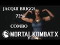 MKX Jacqui Briggs High Tech New 72 Highest Damage Combo