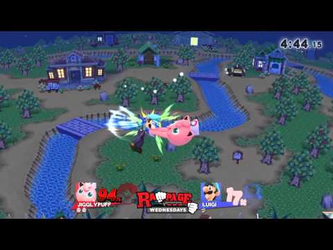 Rampage Wed. SSB4 Wii U 12/10/14 - (Losers) Reflex vs Momo Ari