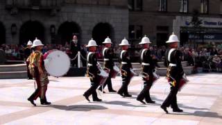 The Skye Boat Music HM Royal Marines Band Mini Military Tattoo City Square Dundee Scotland