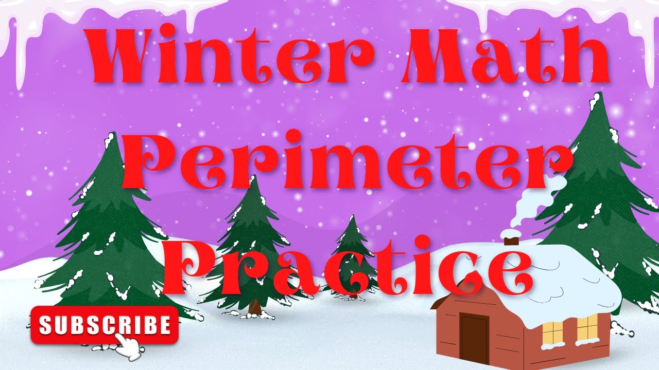 How to find the Perimeter of Different Shapes: Winter Themed Fun Practice!
