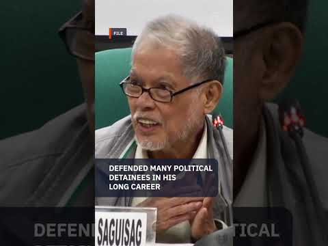Former Senator Rene Saguisag dies at 84