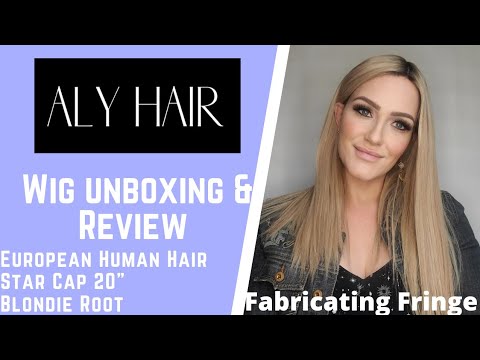 Aly Hair - European Human Hair Wig! Unboxing & Review!