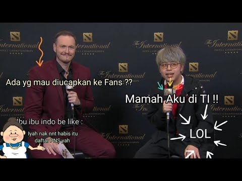 Xepher Interview After T1 Beat alliance TI Dota 2 "Mamah aku di TI"