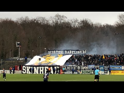 Pyro, Choreo & Support # SV Babelsberg 03 – BFC Dynamo 0:3 (08.12.2019)