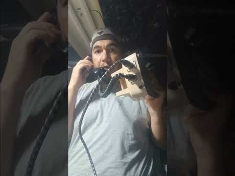 Custom Lo-Fi Telephone Microphone - Northern Telecom G1 1960's Handset - Pink/Black w/ Model 500 Tremolo Effect Base image 8