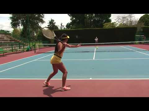 DANIELA ALVARADO TENNIS PROMOTION VIDEO SPRING 2019