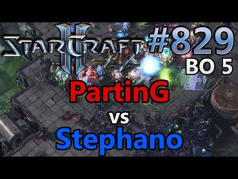 StarCraft 2 - Replay-Cast #829 - PartinG (P) vs Stephano (Z) - HSC XVII [German]