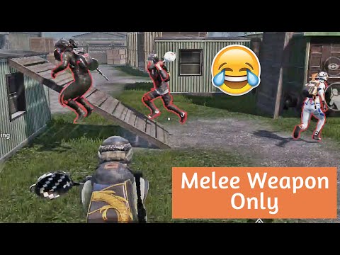 Three Beginners Challenged 4 Pros for a Custom Melee Only Deathmatch