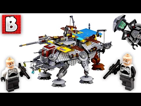 Lego Star Wars Captain Rex's AT-TE Set 75157 | Unbox Build Time Lapse Review