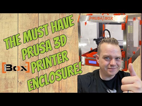 2021 IF YOU HAVE A PRUSA 3D PRINTER, YOU WANT TO SEE THIS VIDEO! PRINTER-BOX/PRUSA-BOX ENCLOSURES!!!