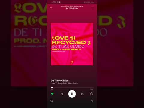 DE TI ME OLVIDO-Love Yi, Recycled J, (PROD. Neas Beats)