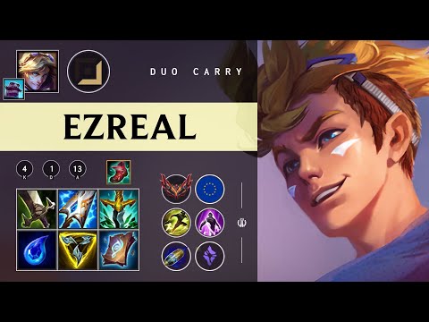 Ezreal ADC vs Seraphine - EUW Grandmaster Patch 26.01