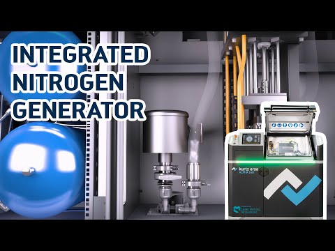 Integrierter Stickstoffgenerator im Kurtz Ersa Alpha 140 | 3D Metal Printing
