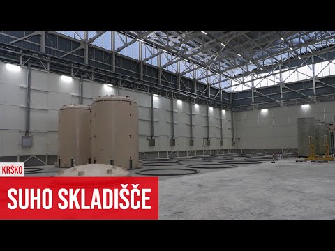 KRŠKO: V Nuklearni elektrarni Krško začenjajo s suhim skladiščenjem izrabljenega goriva