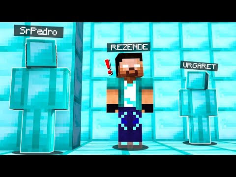 Minecraft: ESCONDE-ESCONDE COM DISFARCE DE DIAMANTE !!