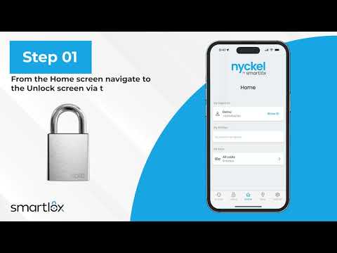 Unlocking and Locking with Nyckel | Smartlox