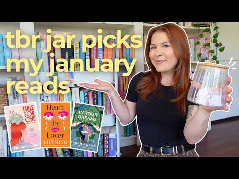 tbr jar picks my janaury reads 📖❄️🫙 (the first 6 books I'm reading in 2026!)