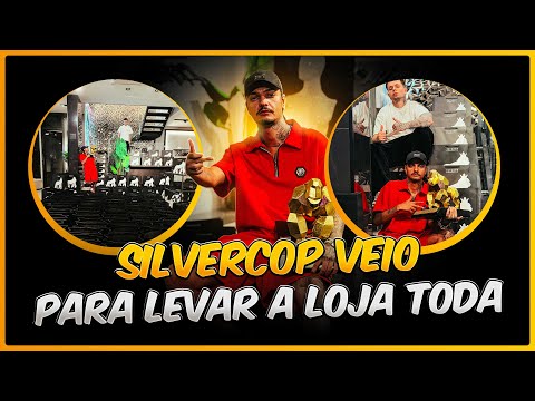 SILVERCOP VEIO PARA LEVAR A LOJA TODA