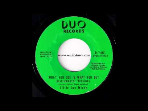 Little Joe Mixon - What You See Is What You Get (Instrumental Version) [Duo] 1968 Funky Soul 45 Video
