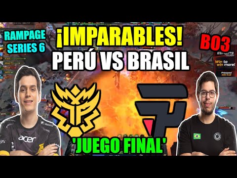 !IMPARABLE! THUNDER PREDATOR VS PAIN GAMING - PERÚ VS BRASIL SM FINAL 3/3 | RAMPAGE SERIES 6 DOTA 2