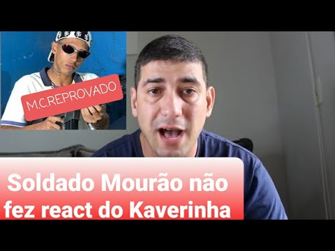 🔥TRETA🔥 SOLDADO MOURÃO não reagiu, não indica e nem curtiu o funk do MC Kaverinha