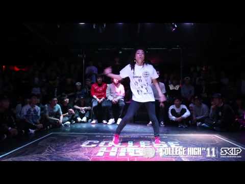 Locking Judge Demo：AKANE (BEBOP CREW／JAPAN) | 20151011 College High Vol.11 STAGE3