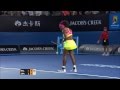 Serena Williams Hindrance (Final) - Australian Open.