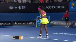 Serena Williams Hindrance (Final) - Australian Open 2015