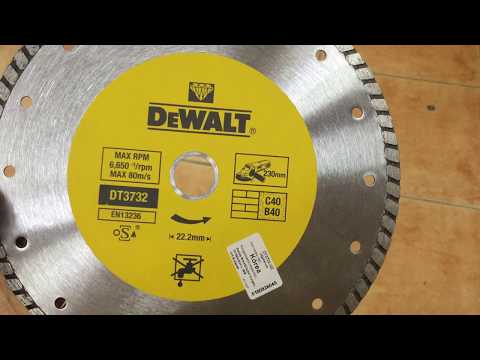 DeWALT DT 3732 - Diamanttrennscheibe 230 - DeWALT www.ptnaradie.sk