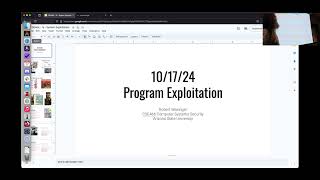 Program Exploitation - CSE466 - Robert - 2024.10.17